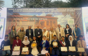 Karachi Schools Declamation Contest Finale Held at Quaid-e-Azam House