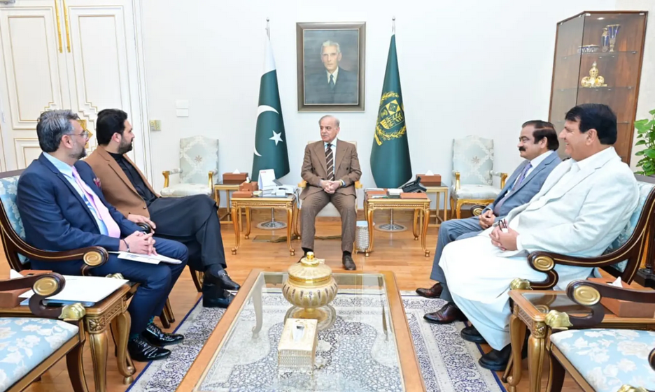 PM Shehbaz Sharif meeting KP Chief Minister Sohail Afridi in Islamabad