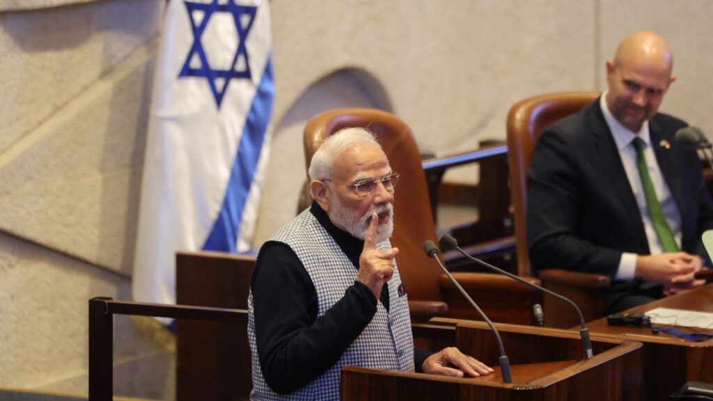 Narendra Modi Speaks at Knesset
