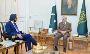 PM Shehbaz Sharif meeting World Bank President Ajay Banga in Islamabad