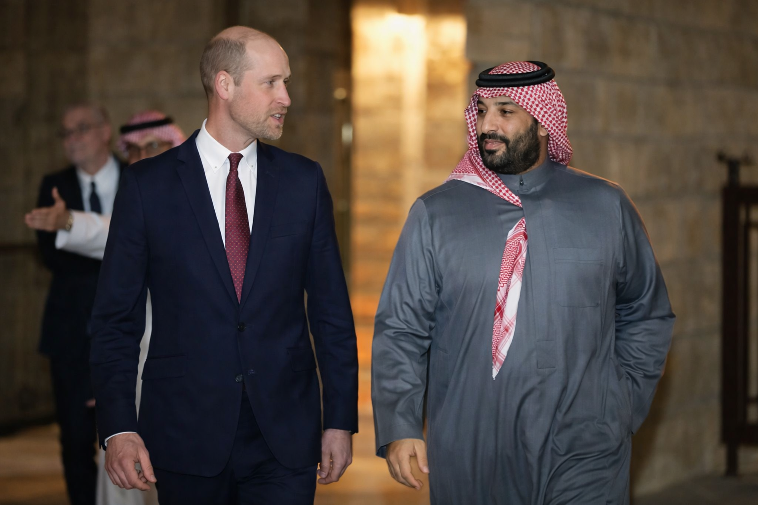 Prince William Saudi visit meets Crown Prince Mohammed bin Salman