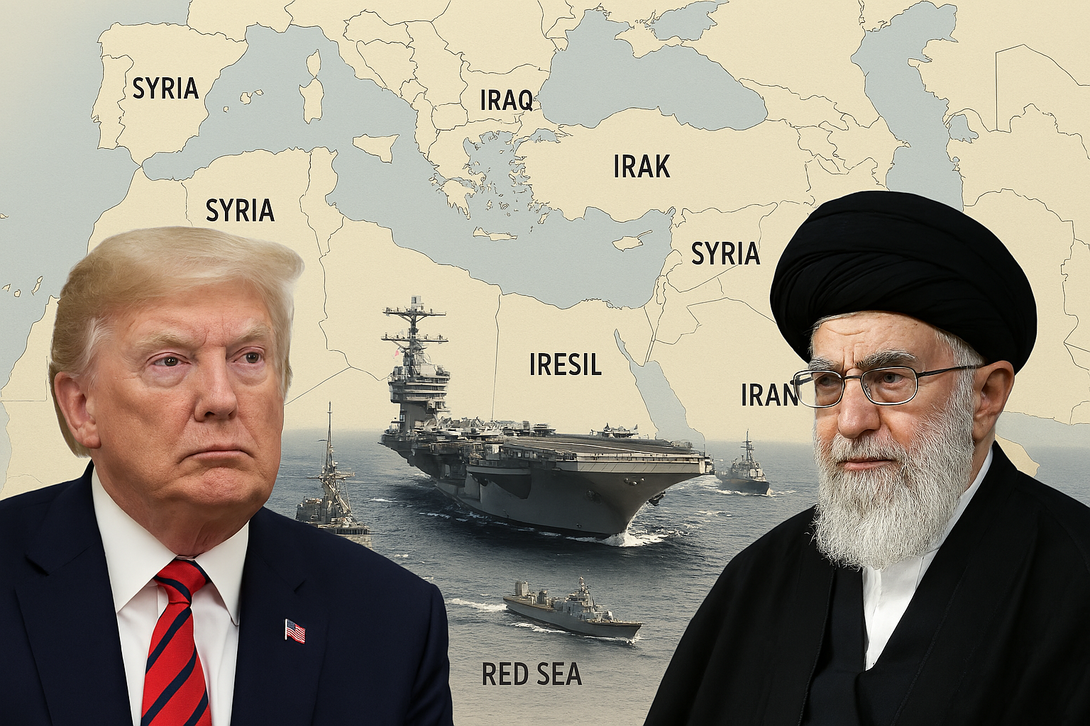 US aircraft carrier deployed amid Trump Iran nuclear talks deadline