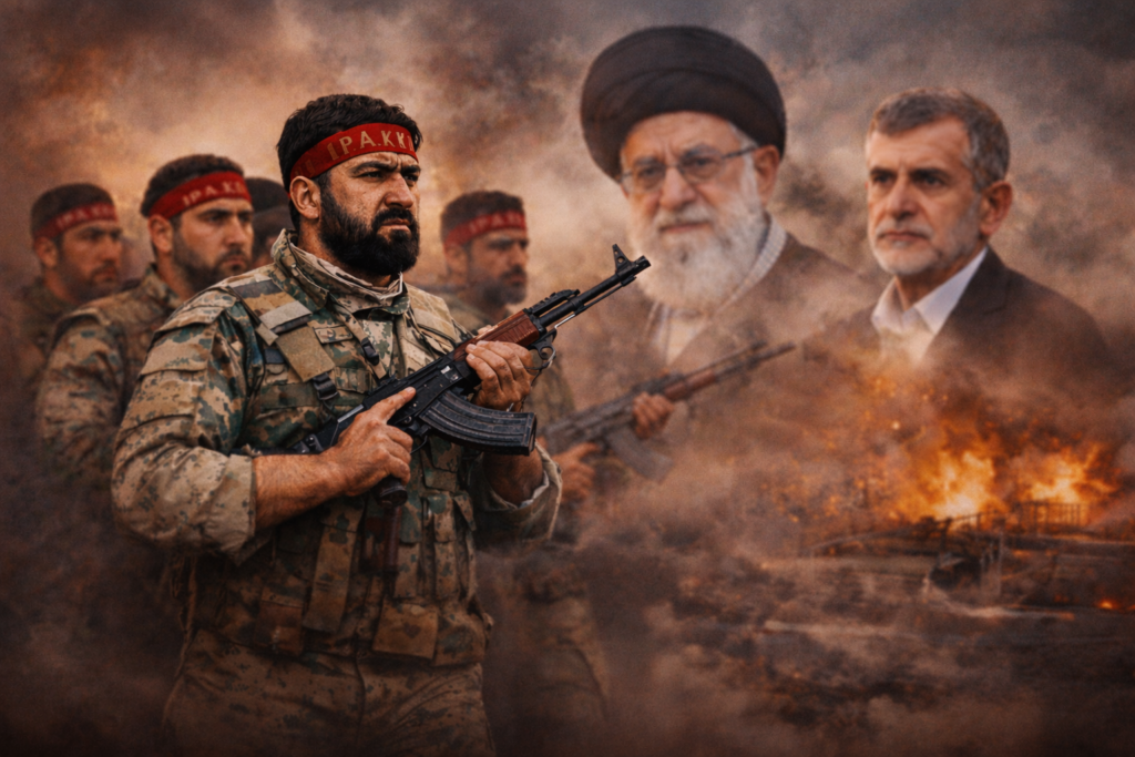 Iranian Kurdish Opposition Groups fighters remain on standby as tensions escalate during the US-Israel war with Iran.