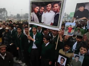 APS Attack ATC Acquittal related memorial at Army Public School Peshawar